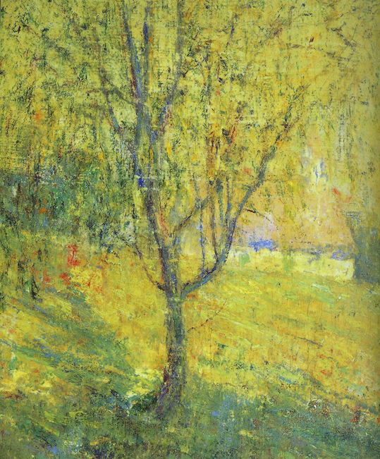 Ernest Lawson, "Spring" (detail), 1900