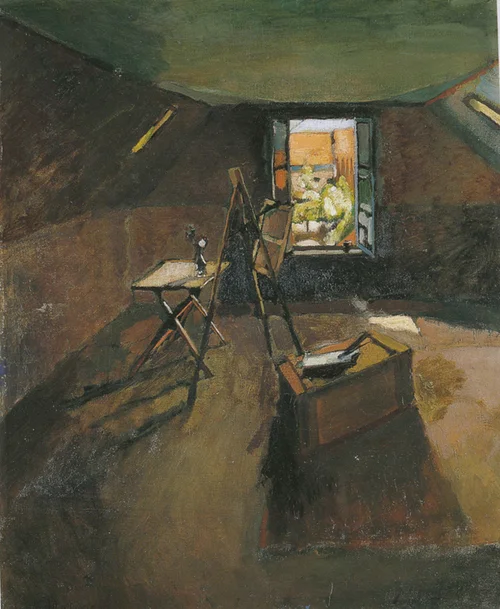 Henri Matisse, "The Attic Studio"