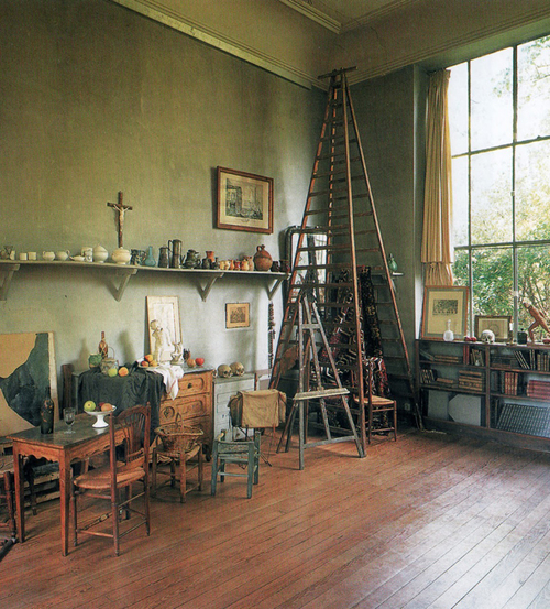 Paul Cezanne's studio