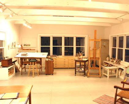 My Vermont studio