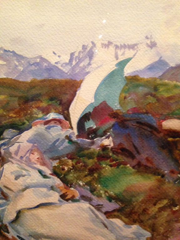 Green/red complements (detail)