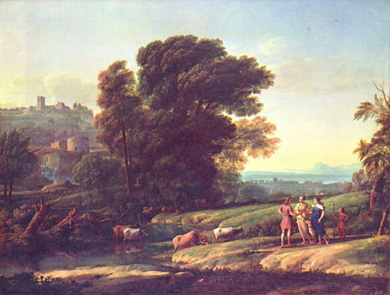 Claude Lorrain, "Landscape with Cephalus"