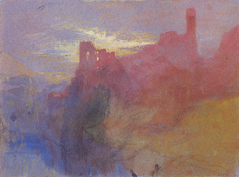 JMW Turner, "Castle on the Mosell"