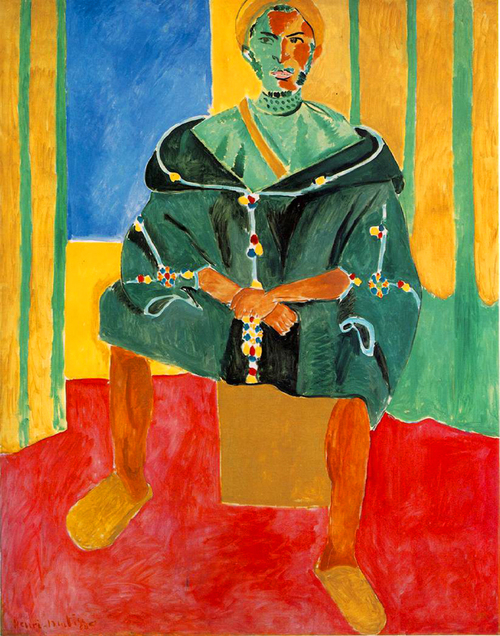 Henri Matisse, "Seated Riffian"