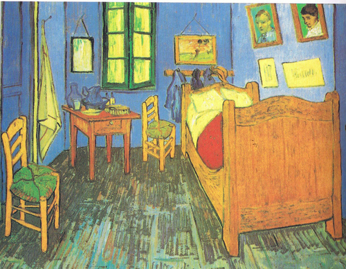 Vincent Van Gogh, "Bedroom at Arles"