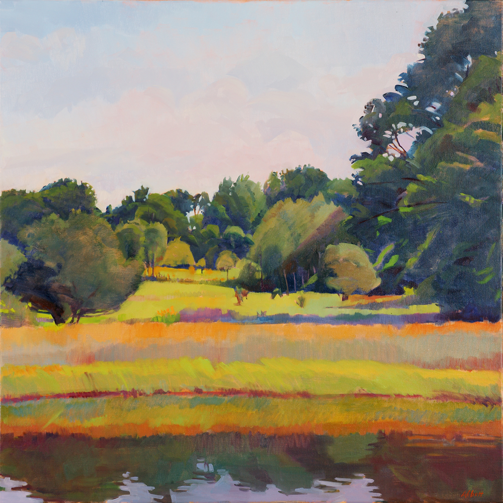 28" x 28", oil on linen