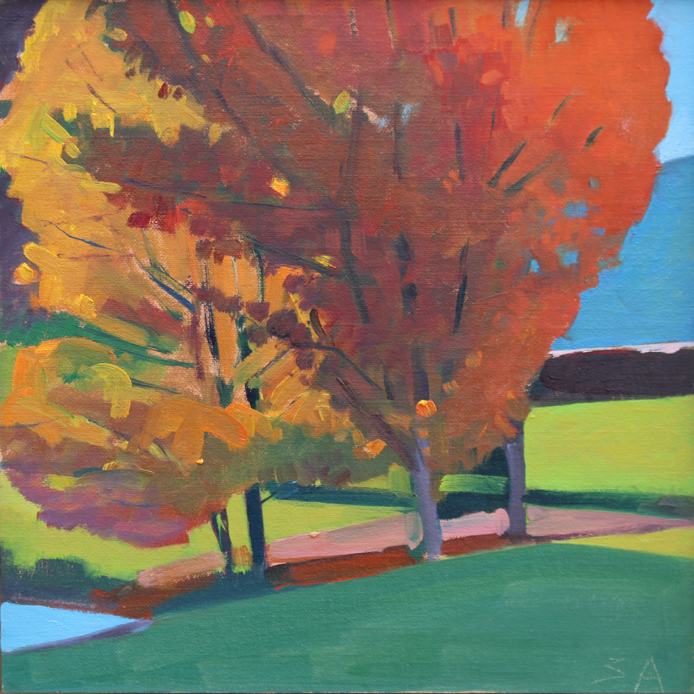 12" x 12", oil on linen panel
