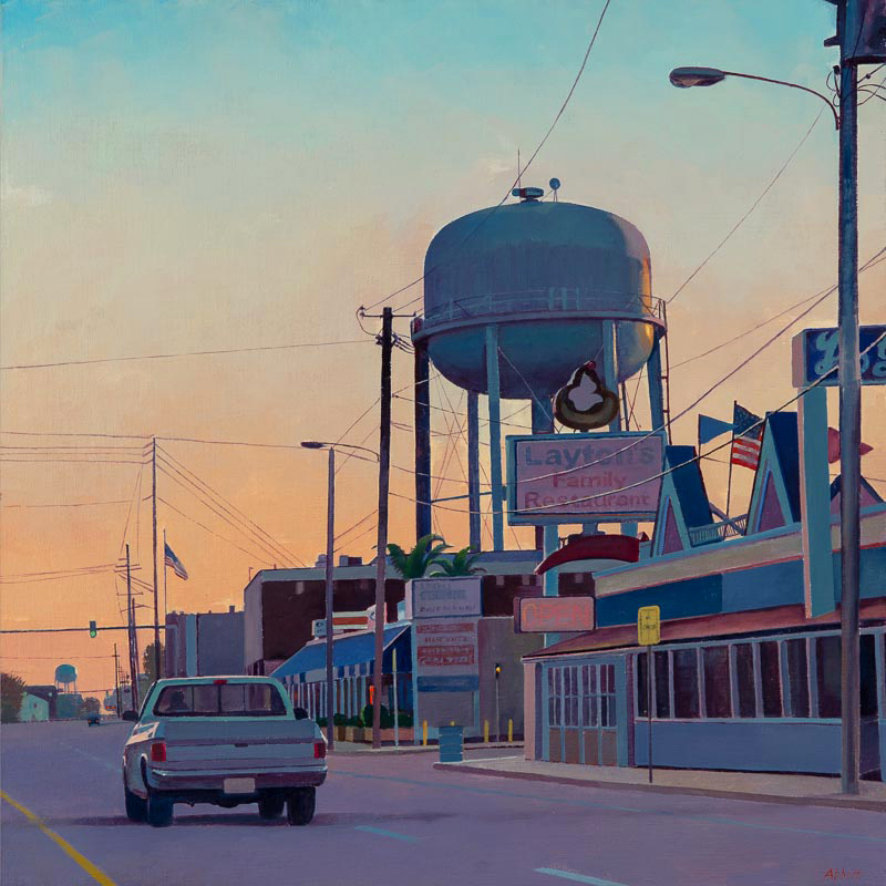 24" x 24", oil on linen panel