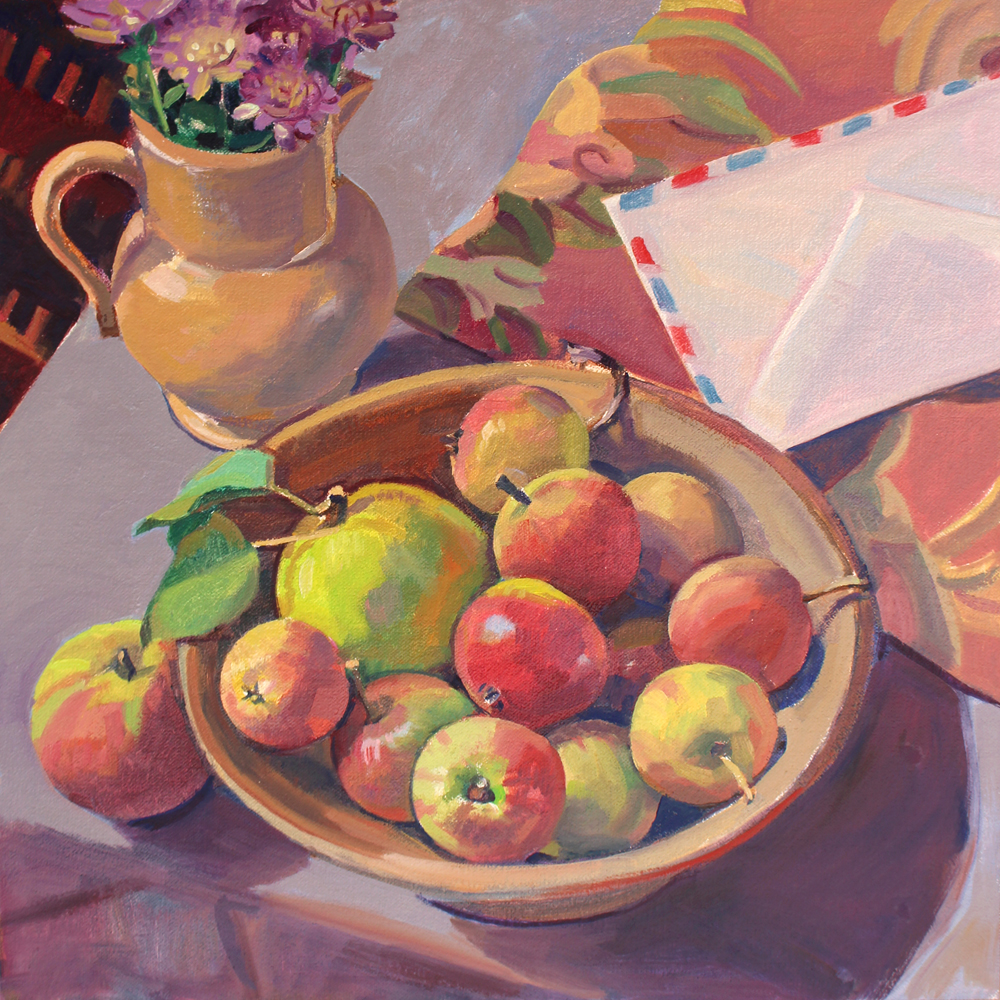 14" x 14", oil on linen panel