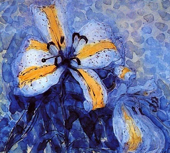 Piet Mondrian, “Golden Banded Lily”