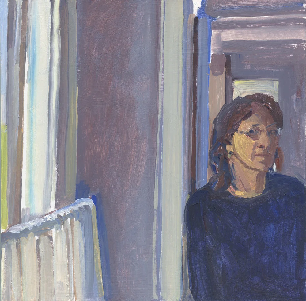 Susan Abbott, “Self Portrait by Window”