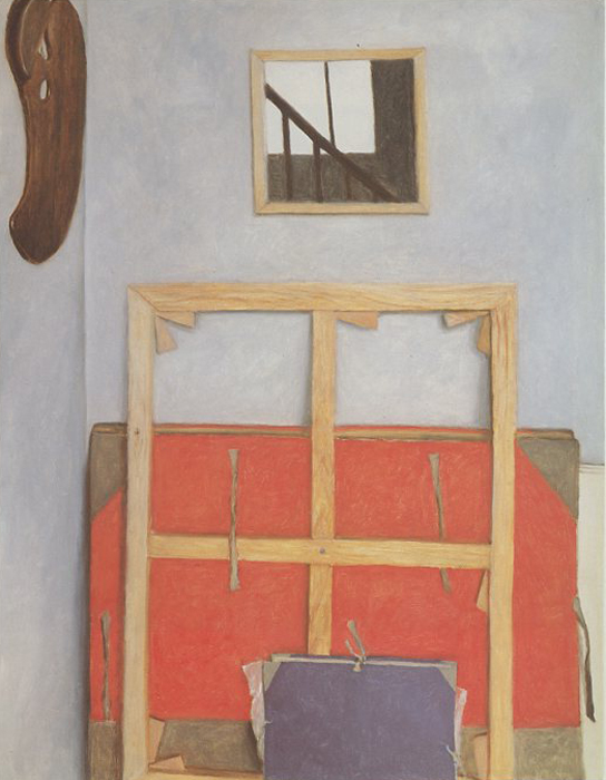 Avigdor Arikha, “Red and Blue Portfolios”