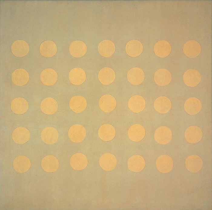 Agnes Martin, “Buds”