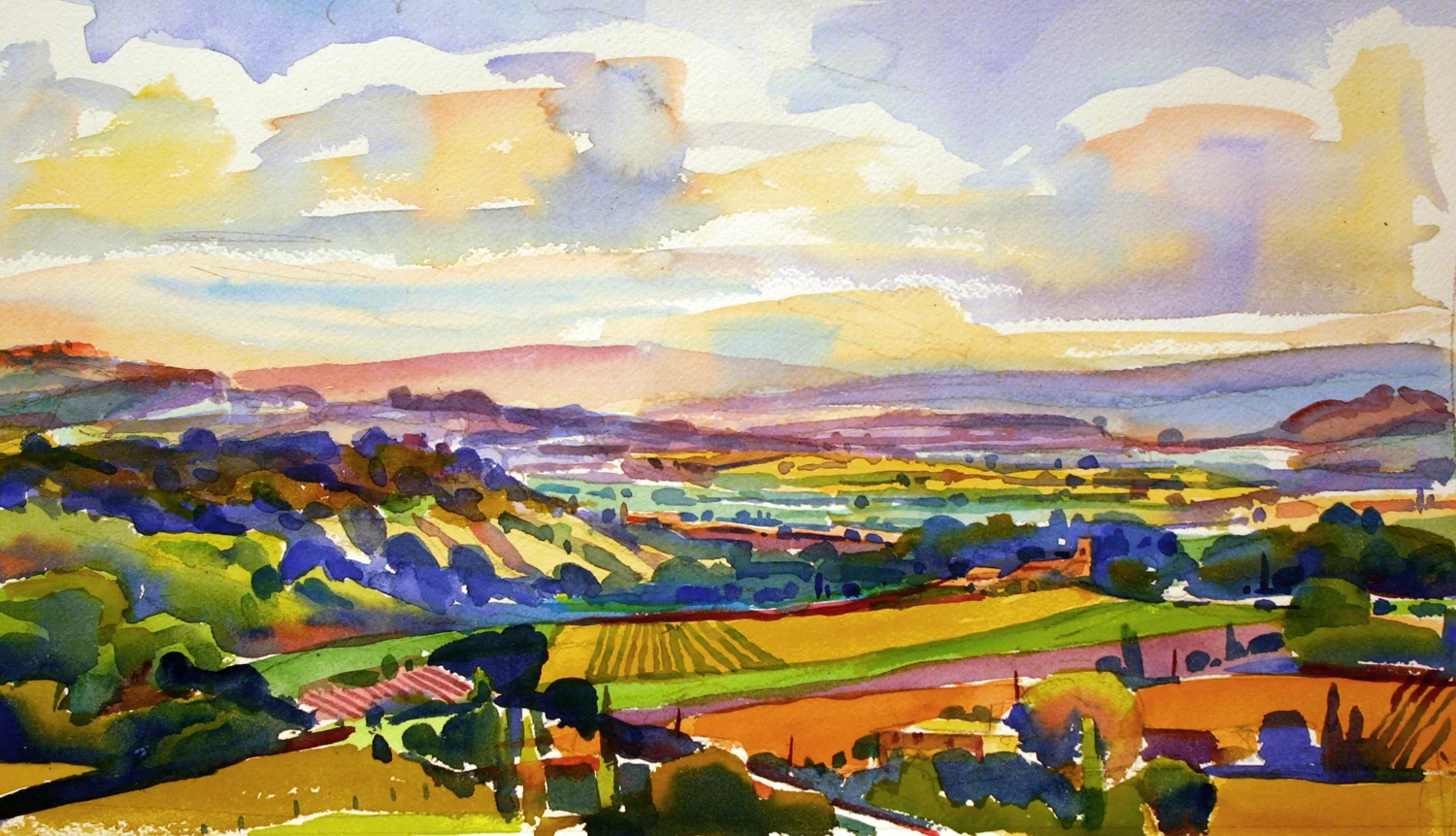 Susan Abbott, “Provence Morning”