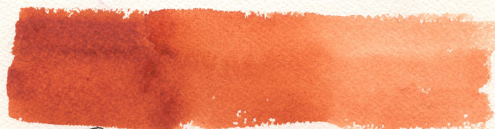 Daniel Smith Quinacridone Sienna watercolor