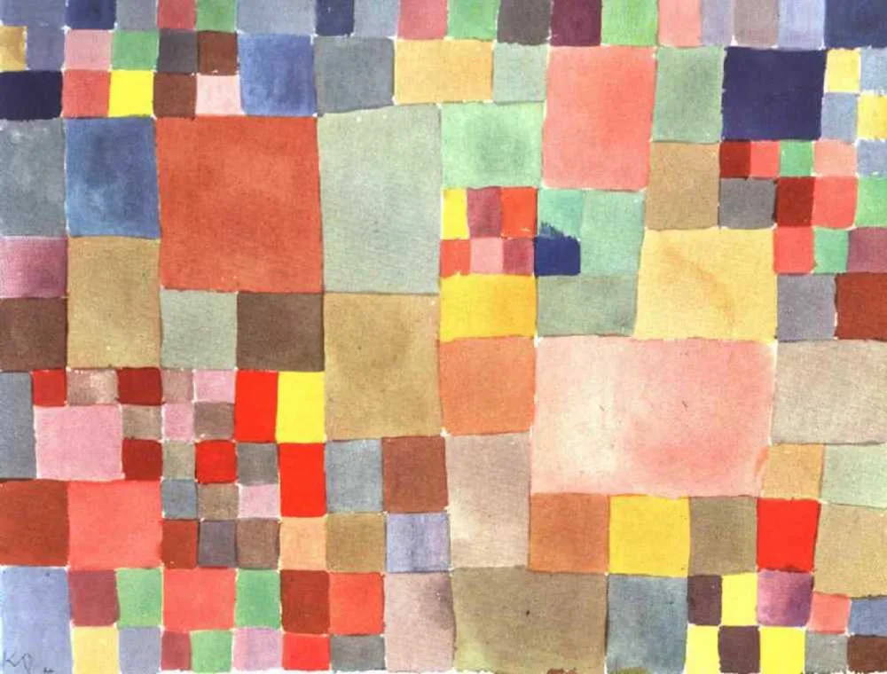Paul Klee, “Flora on Sand”, watercolor