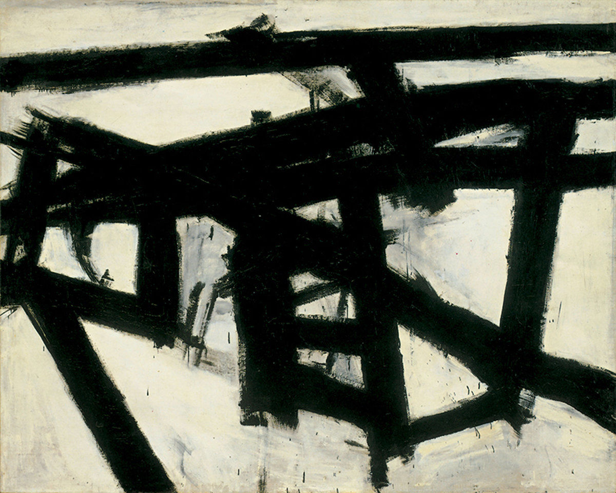 Franz Kline, “Mahoning”, oil on canvas