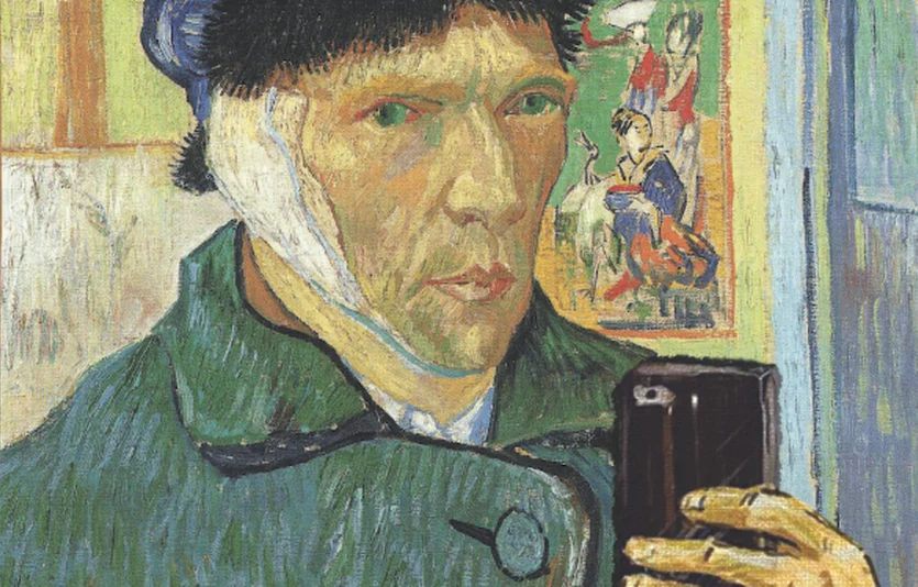 “Van Gogh Selfie”, from the Museum of Selfies