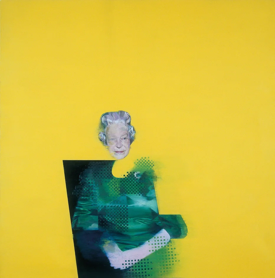 Justin Mortimer, “Portrait of Queen Elizabeth”, oil on canvas
