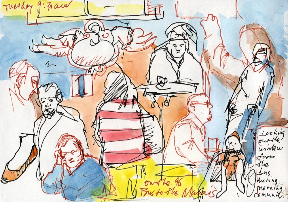 Traveling with Your Sketchbook, Part One