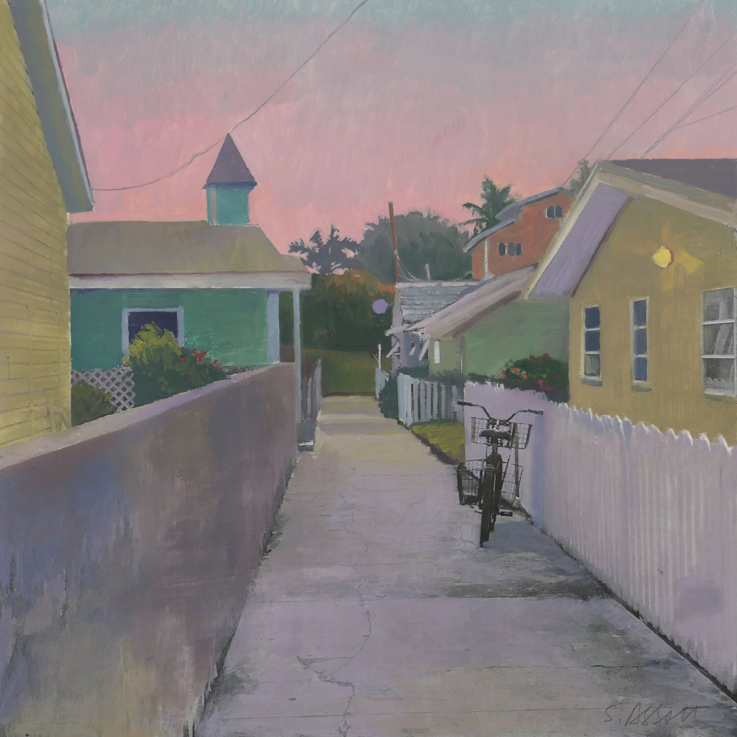 SOLD   "Hope Town Evening"