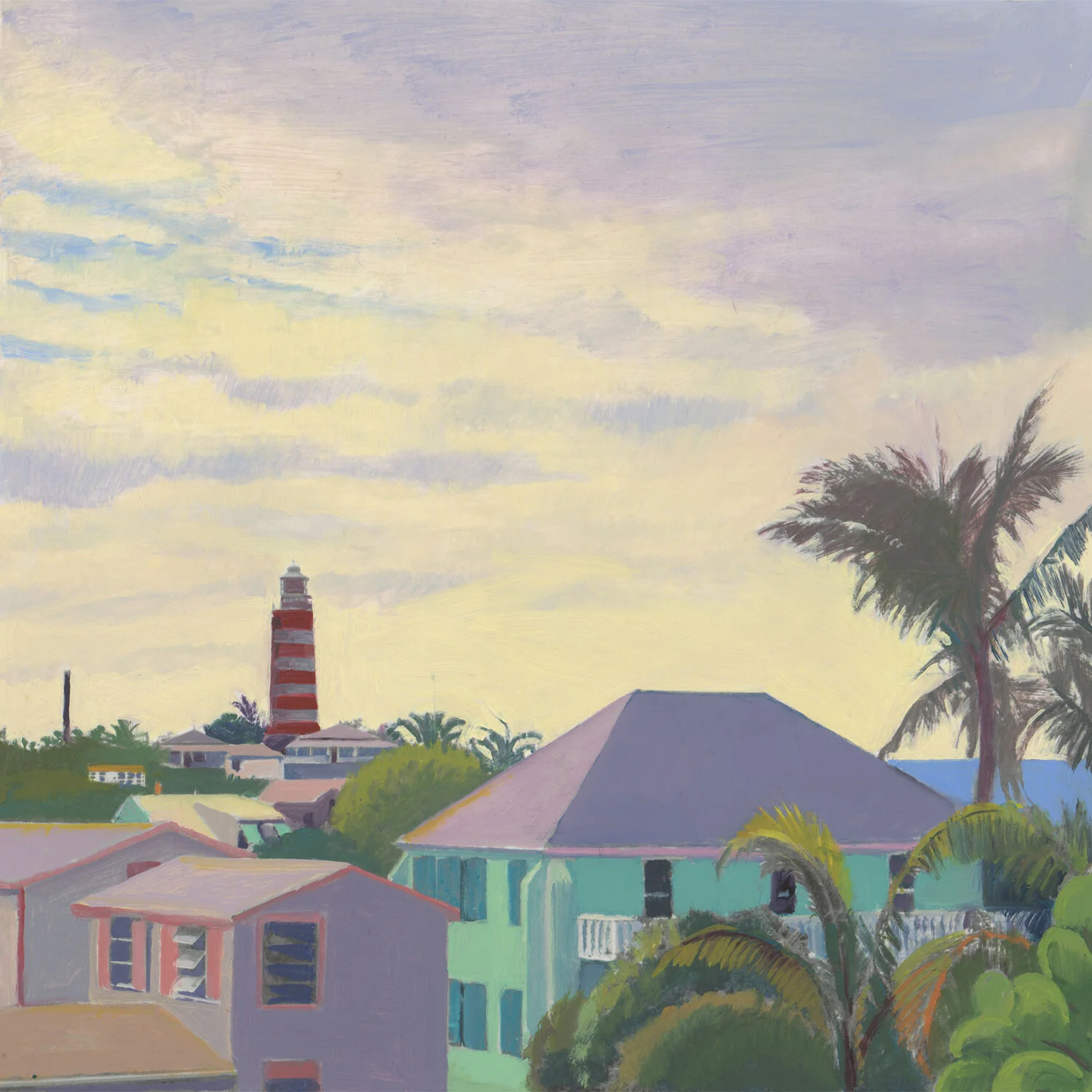 SOLD  "Towards the Lighthouse"