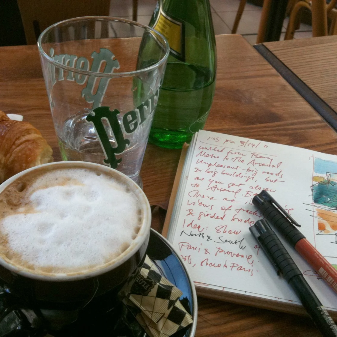 Traveling with Your Sketchbook--Online April
