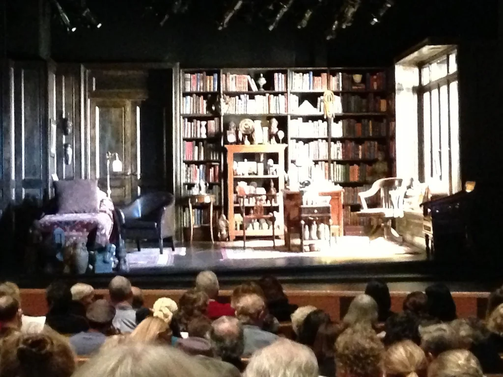 The artist is nothing without the gift, but the gift is nothing without work. Emile Zola Freud's Last Session at The Broad Stage Santa Monica Photo: Lynne Azpeitia