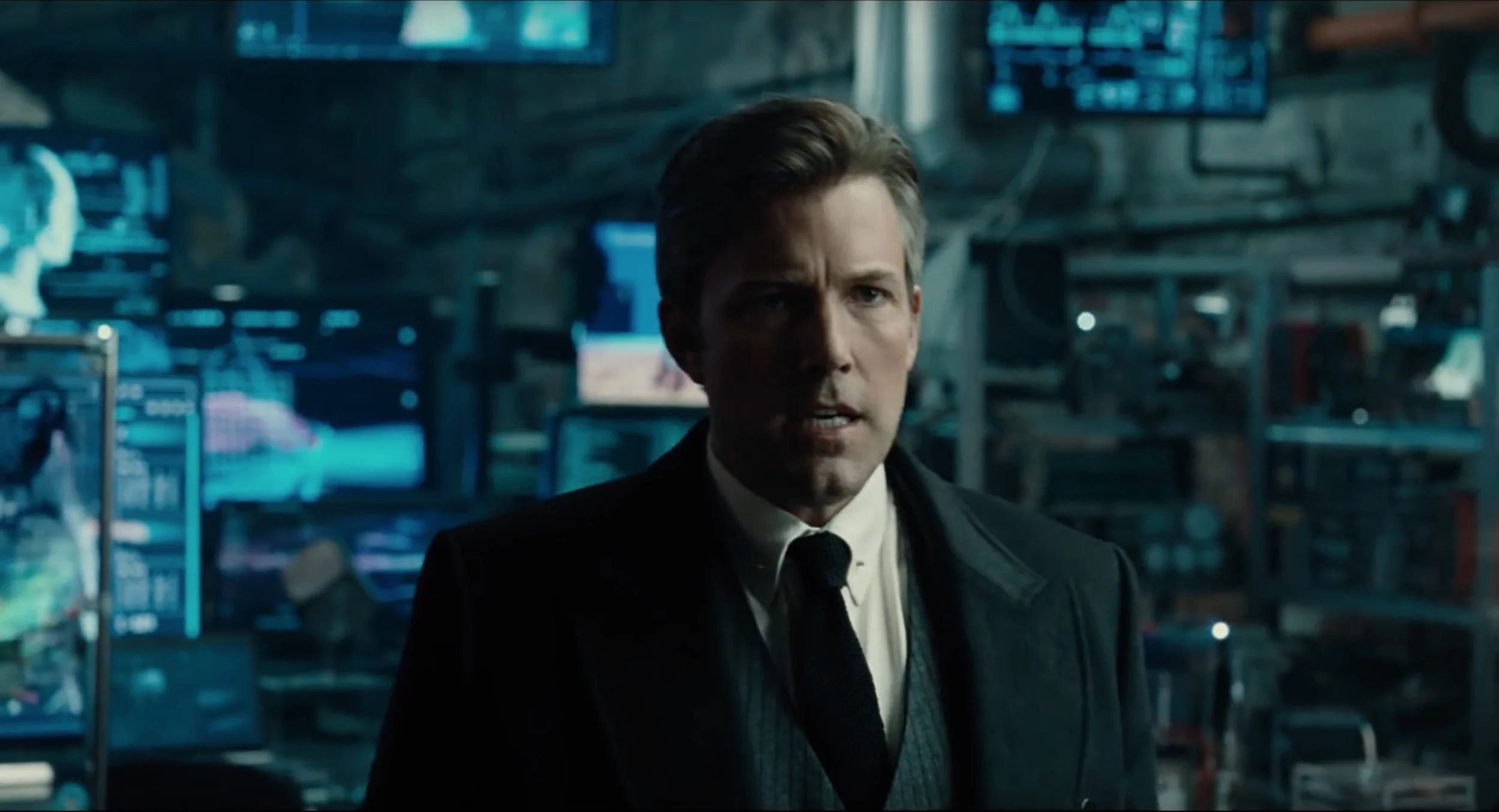 Justice League - On-Set Screen Graphics