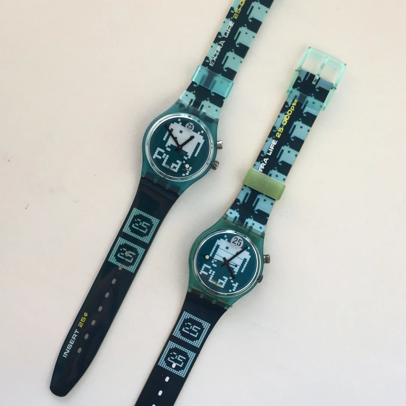 'Space Invaders' with mock-up (lower)