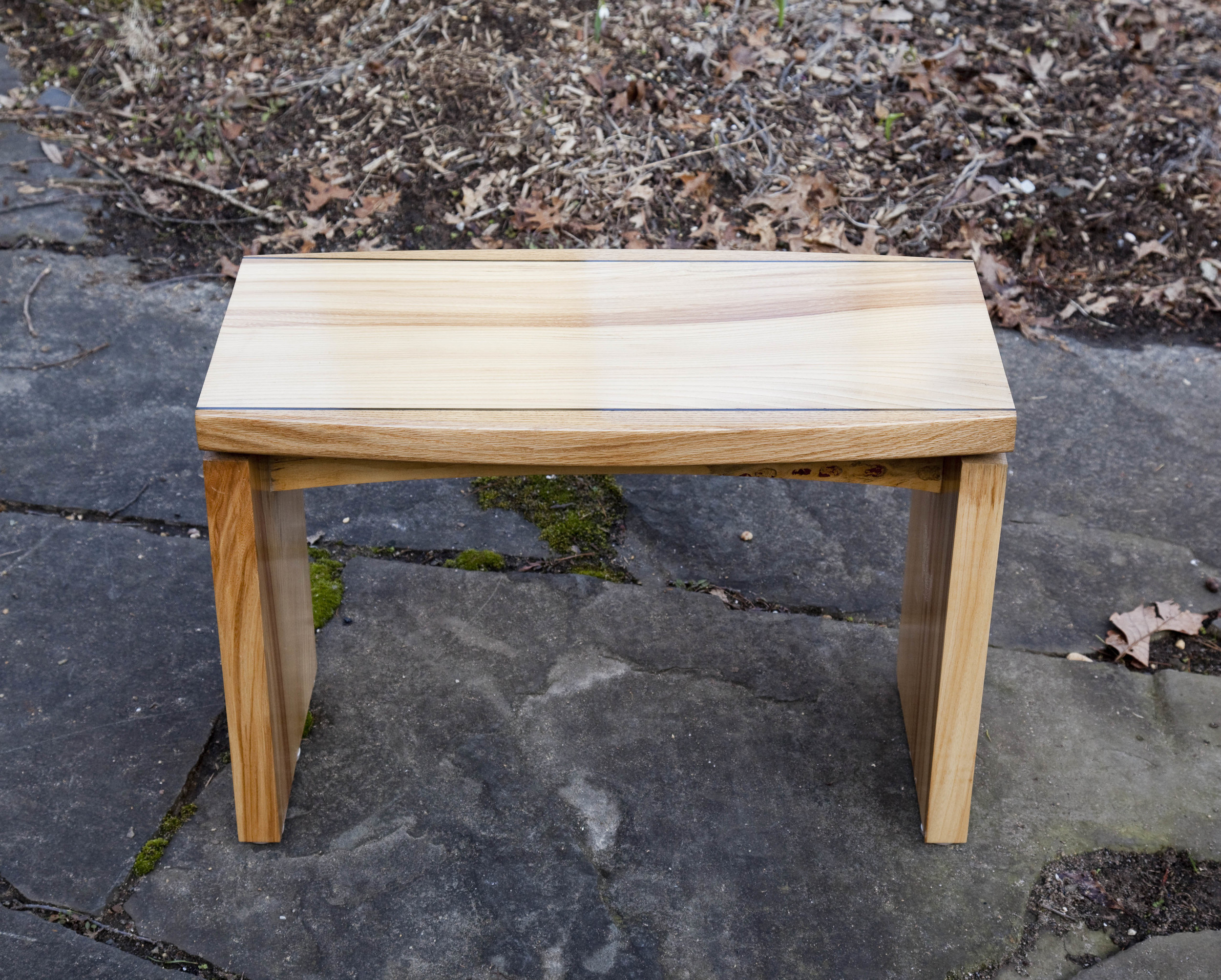 Elm, oak & maple coffee table by valebruck.com