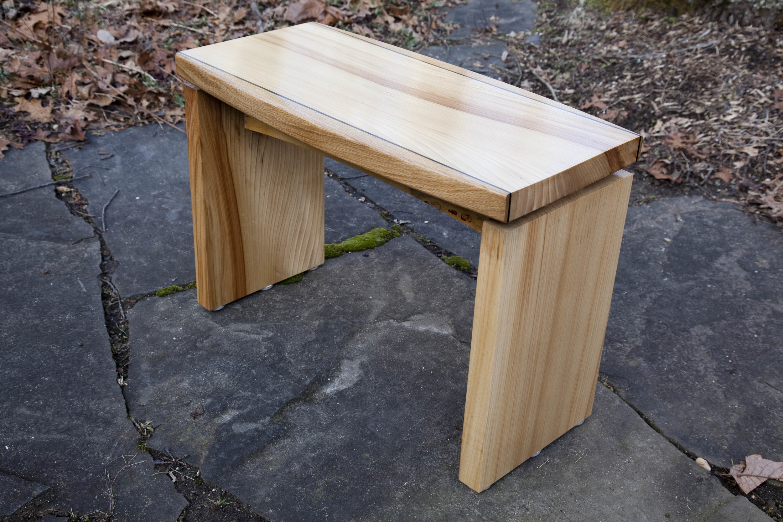 Elm, oak & maple coffee table by valebruck.com