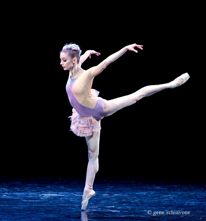 Half-tutu costume designed by Anja Mlakar for Jorma Elo's 'One Overture'