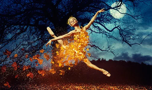 Maria Kochetkova in Christopher Wheeldon's Cinderella . ©Erik Tomasson