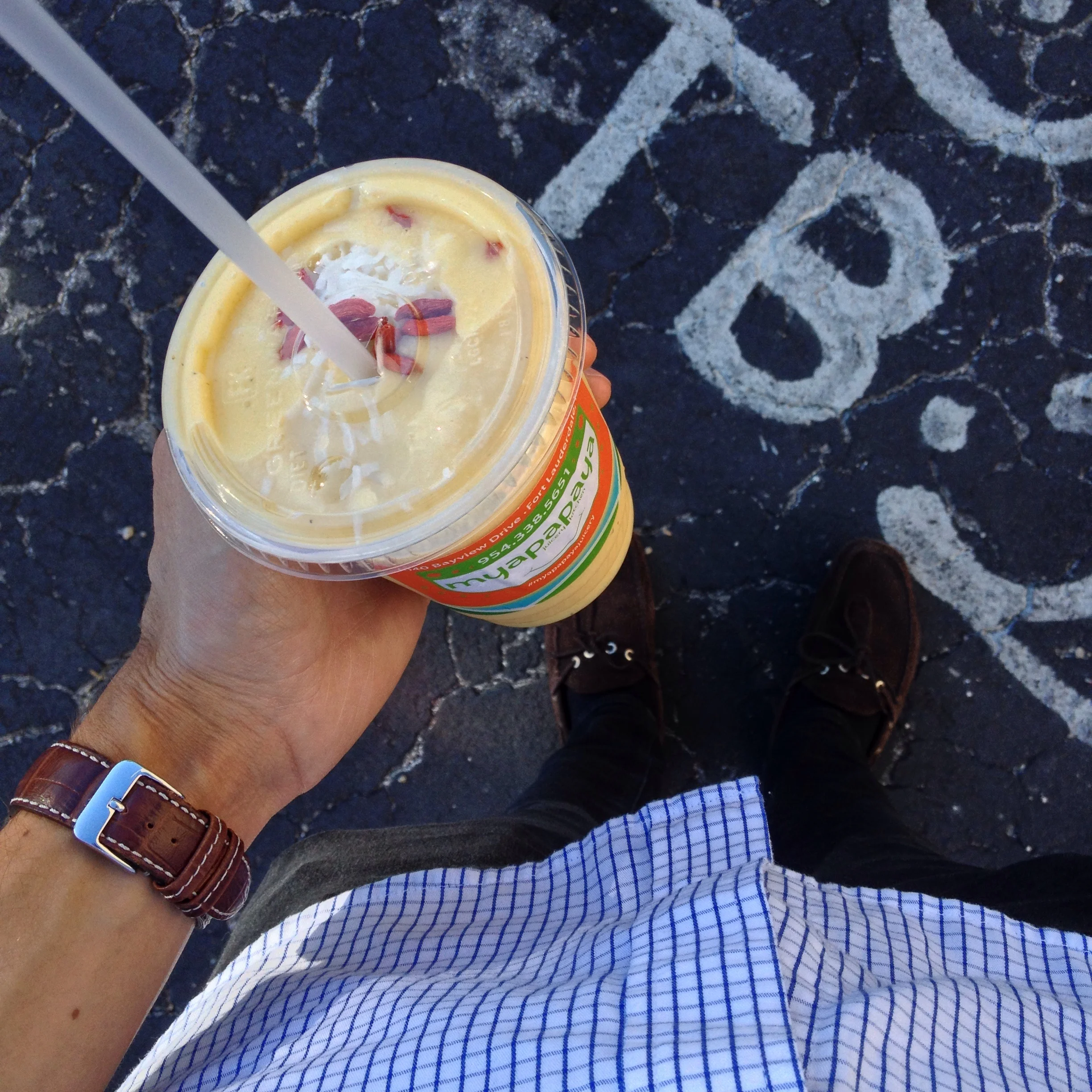 30 degrees - everyday. Smoothies have never tasted better.