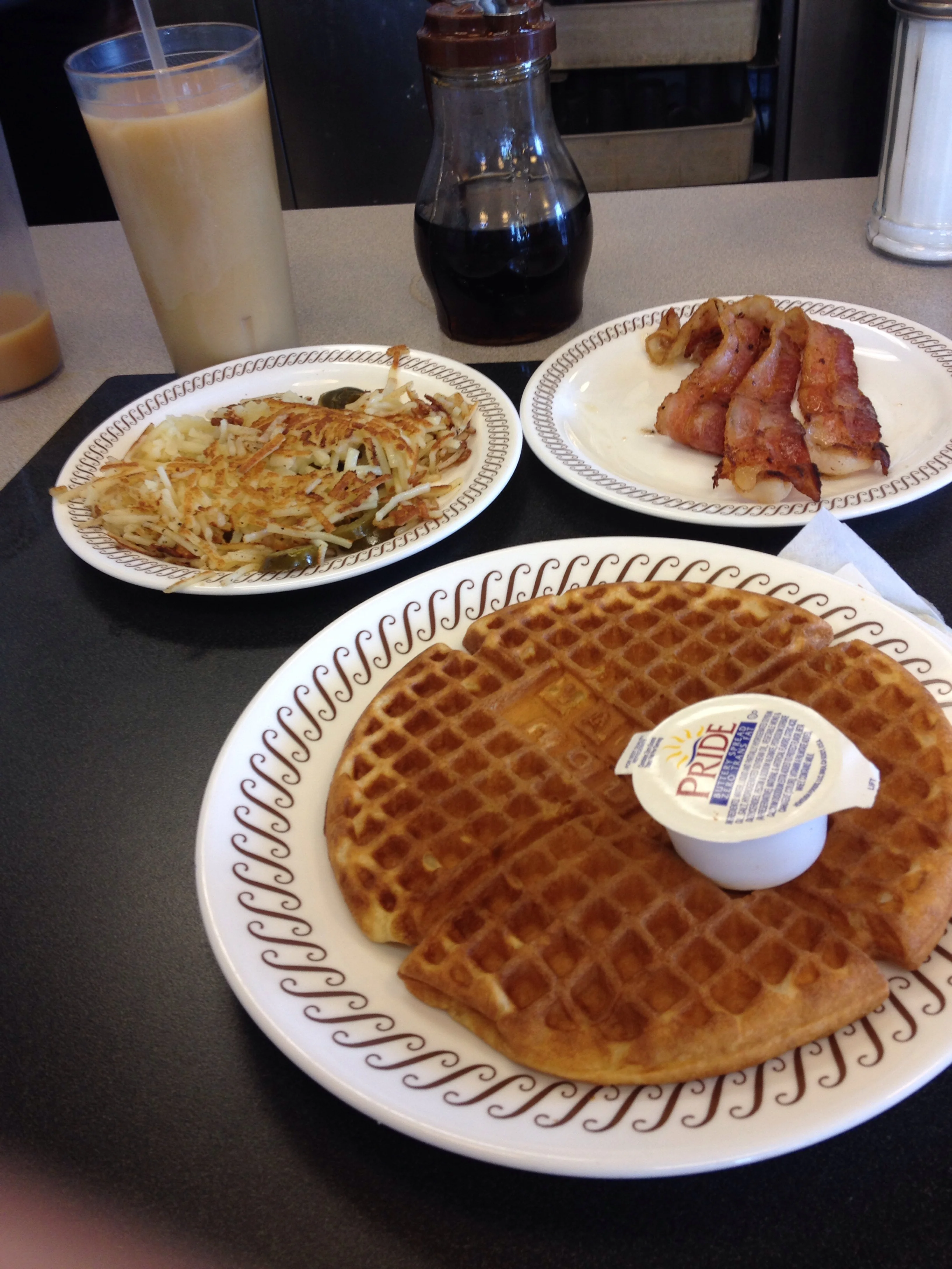 This certaintly doesn't look nice. And no, it wasn't. I'll try The Original Pancake House next weekend. 