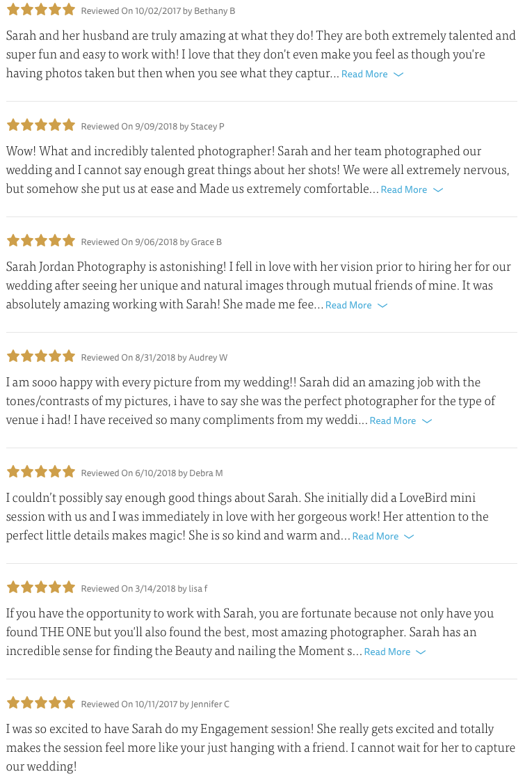 So thankful for all the kind words!