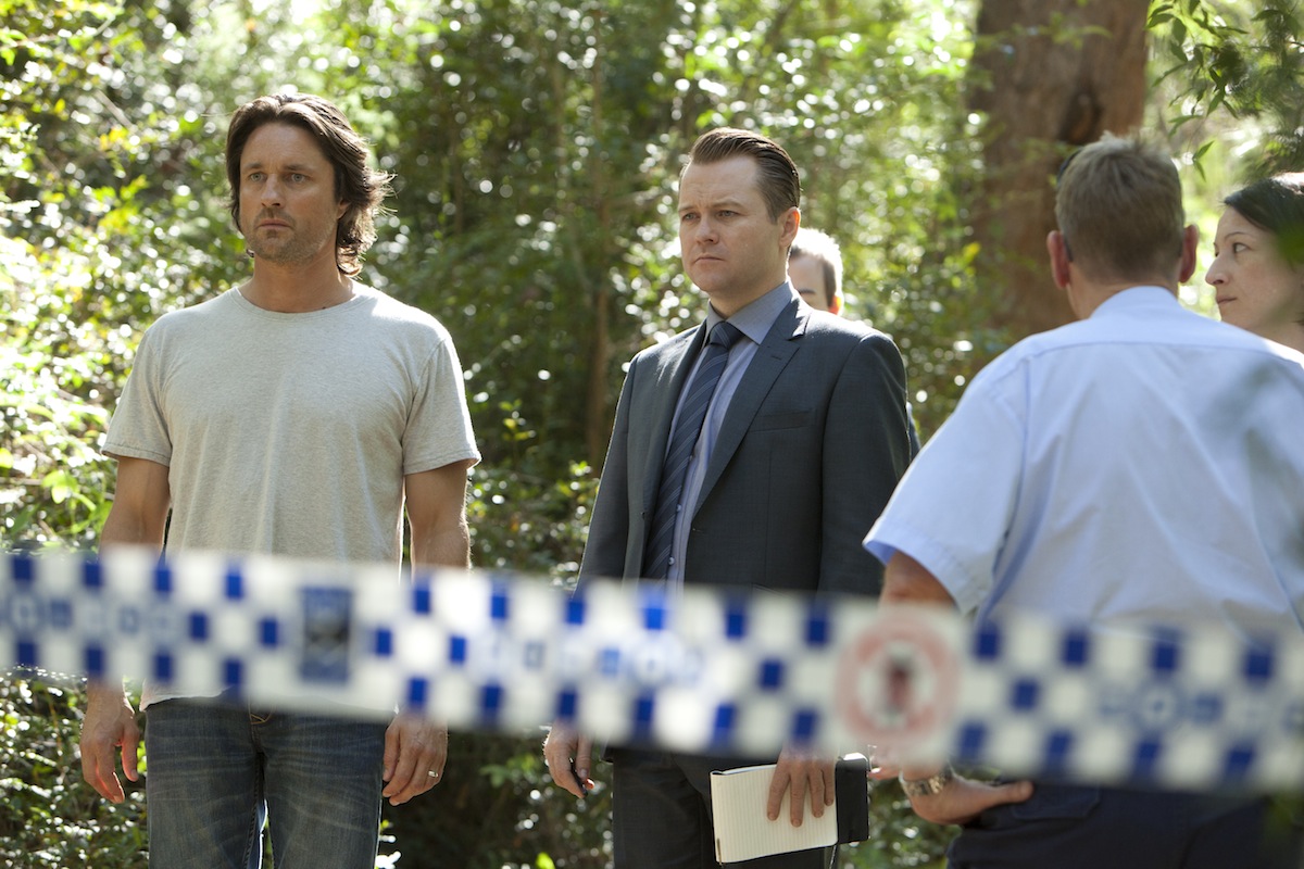 On location filming Secrets & Lies