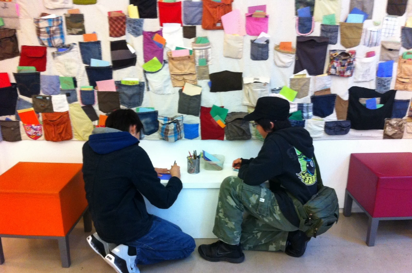 At the Children's Museum of the Arts, New York.