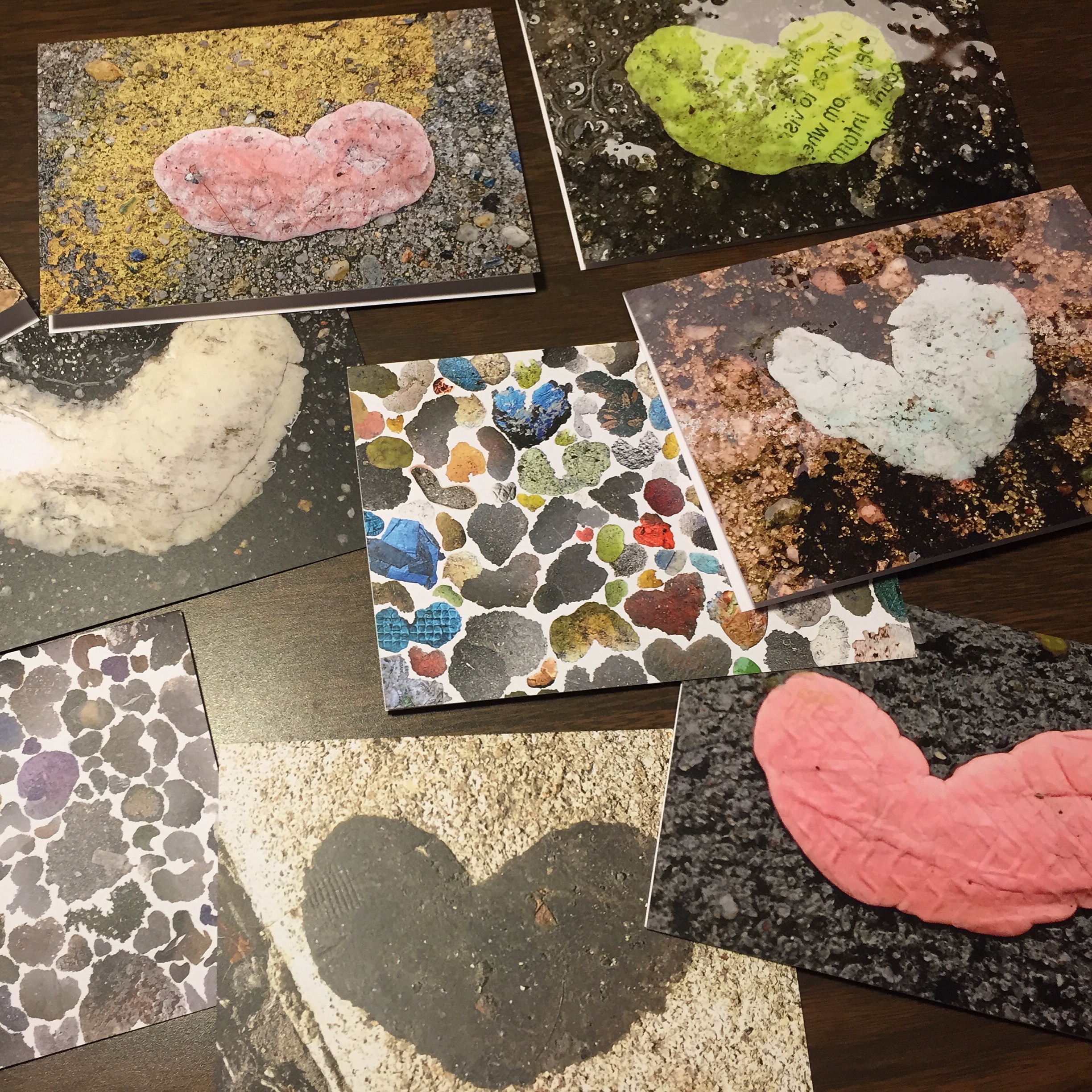 GumHearts Greeting Cards 