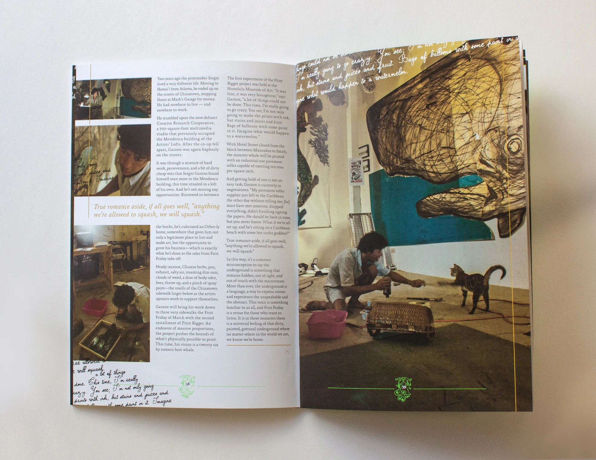 Abstract Magazine 01 | Notes From the Underground