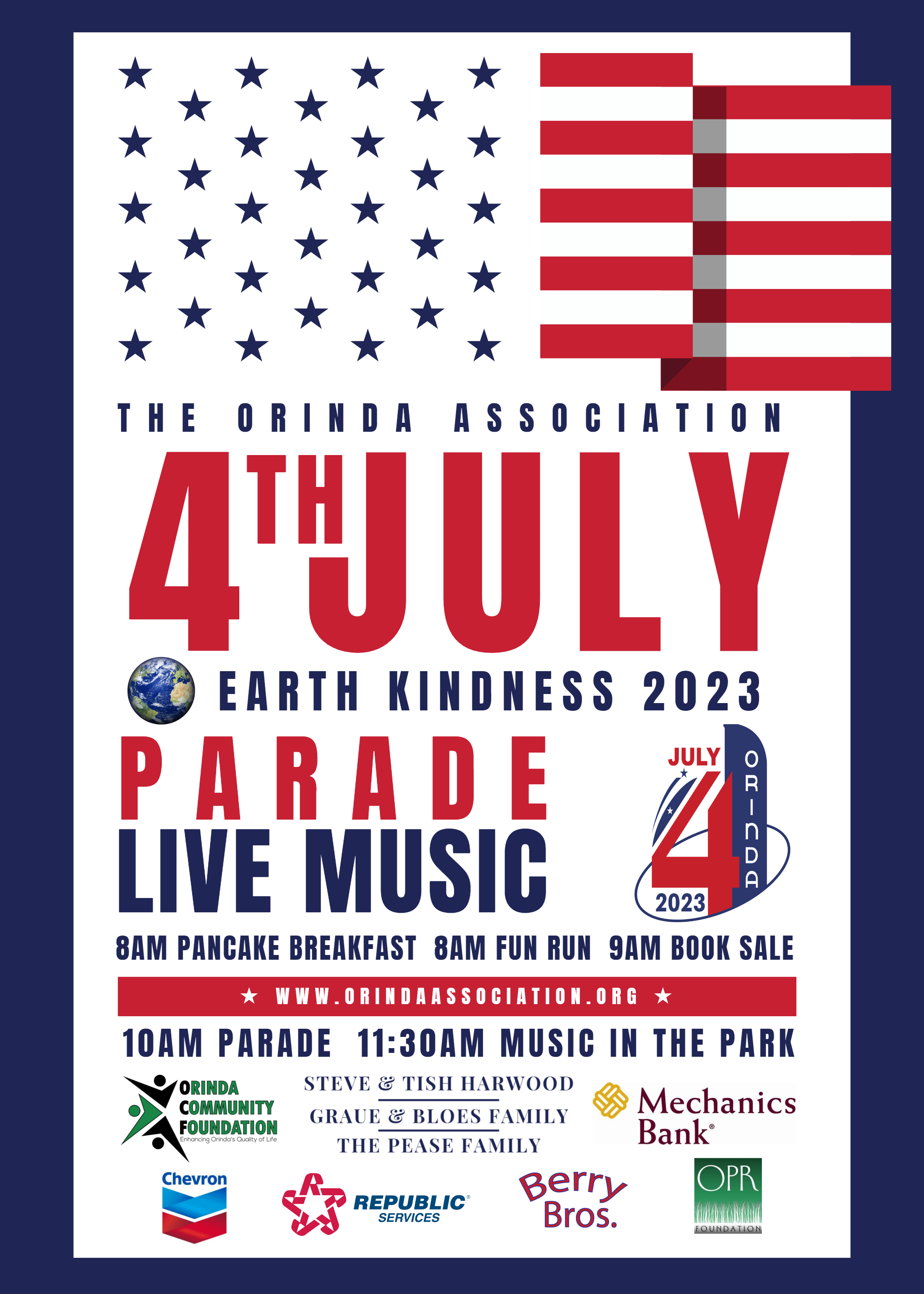Parade Route & Schedule — The Orinda Association