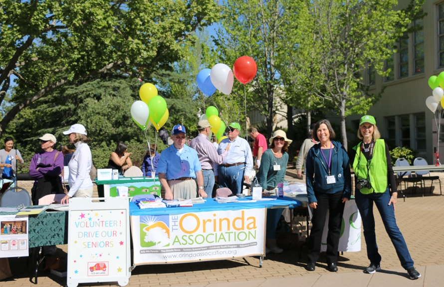 Volunteer Fair Co-Sponsored by Orinda Association