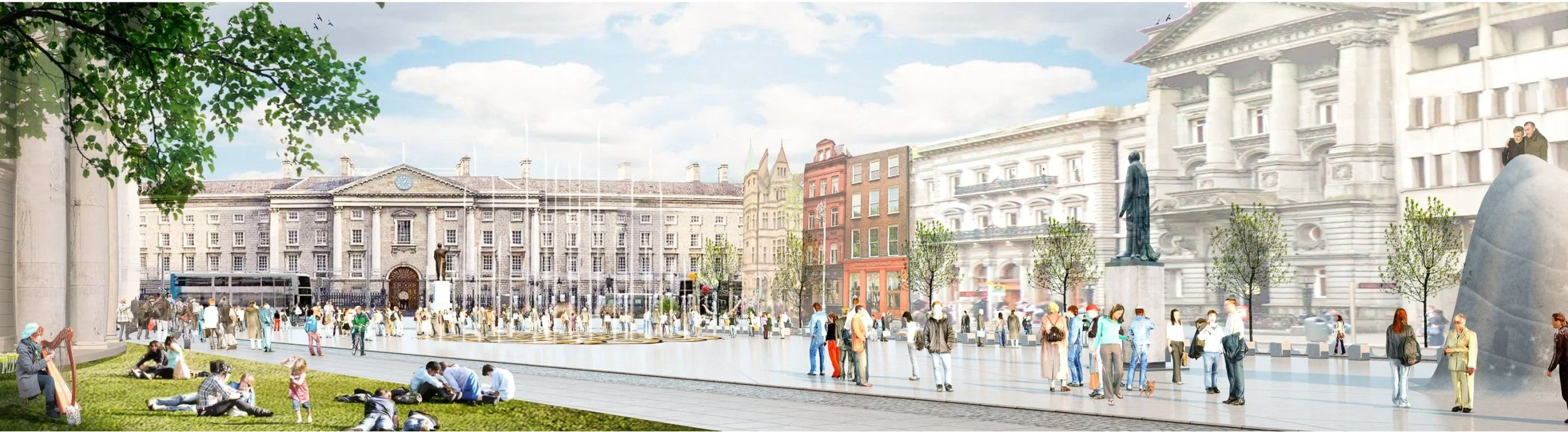 Celtcia College Green Plaza designs are safer and superior 