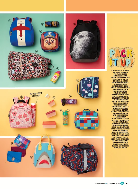 Today's Parent - Back to School Gear Guide