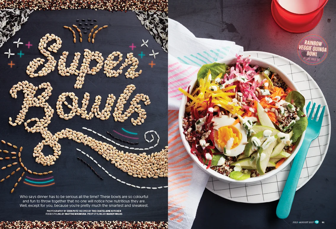 Today's Parent - Grain Bowl Food Story