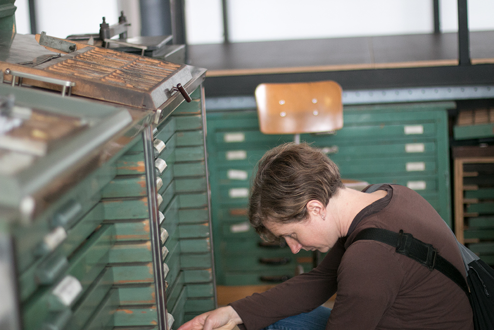 Rebecca Gilbert from Stumptown Printers