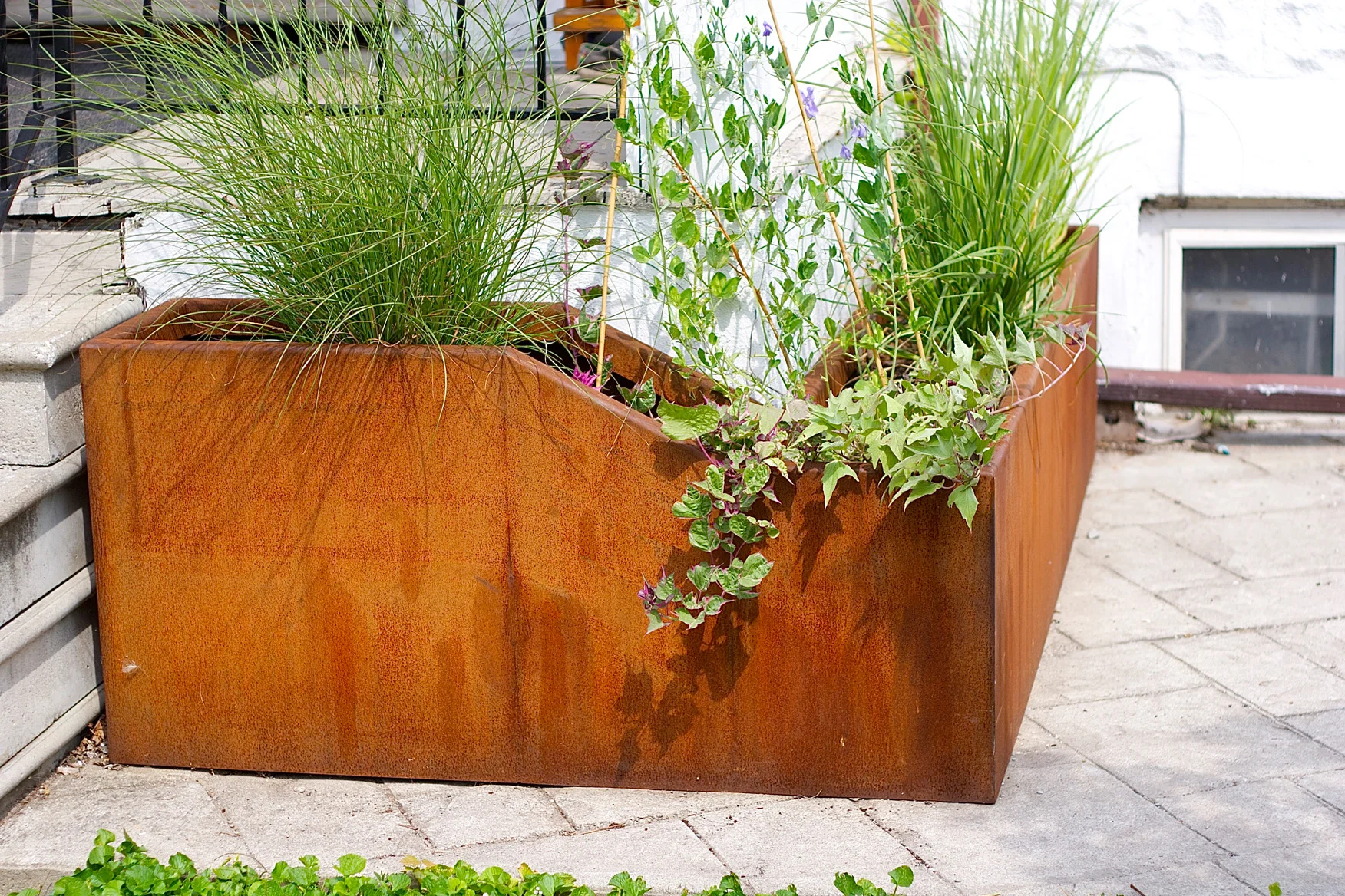 Custom Corten Planters