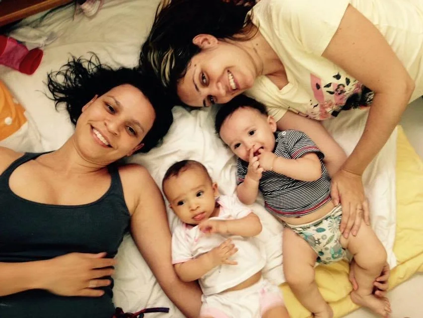 Alessandra, Malu, Antonio Miguel e Rose (Arquivo pessoal)