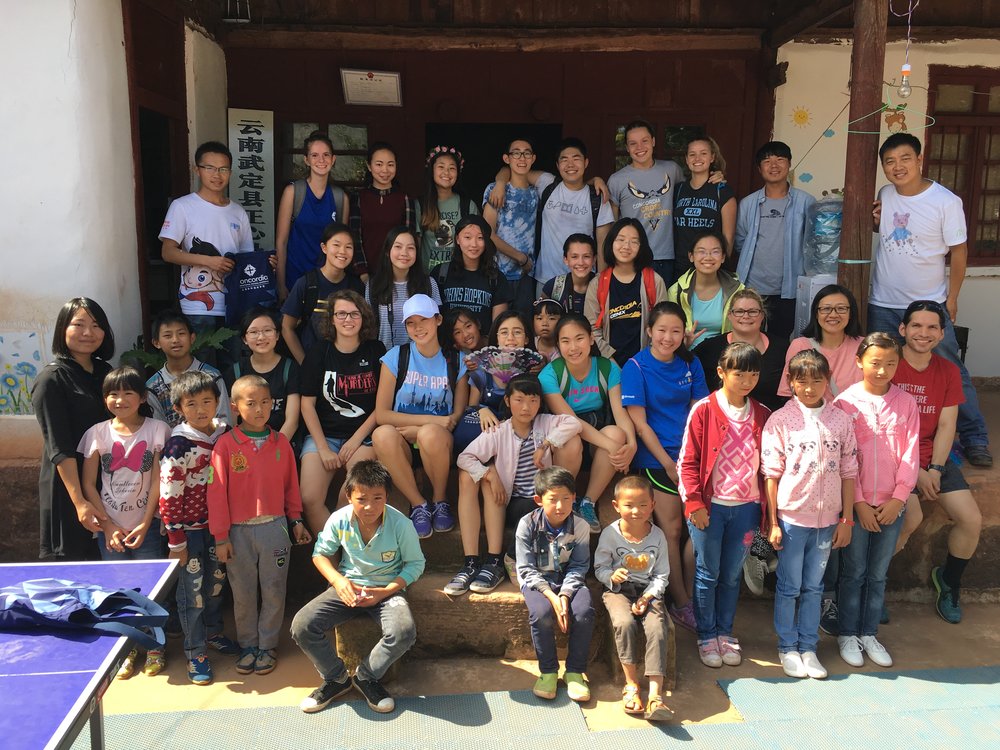  With CISS team at Zhengxin community center in rural Yunnan 